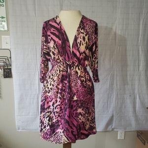 Animal print dress